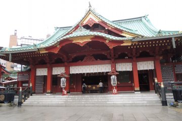 The main shrine building