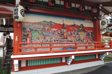 Wall painting of the Kanda festival