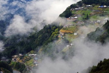 Village dans les hauteurs