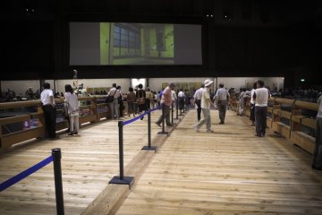 <p>Repr&eacute;sentation de Nihonbashi</p>