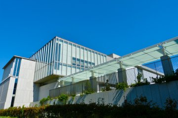 Front view of The Museum of Modern Art, Hayama
