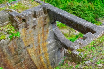 Ruins of ore storage facility