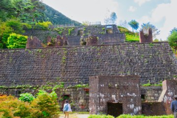 Used to store ore prior to shipment to Osaka