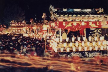 Action at the Chichibu Night Festival