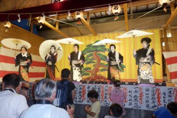 A festival at Omiya Shrine