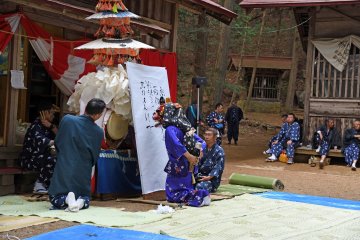 Kuzunoha at Ogawa Wakamiya Shrine