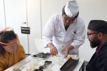 Dashi tasting