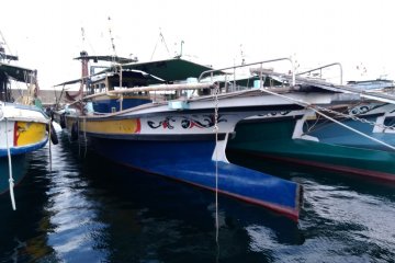 Fishing boats in Imabari