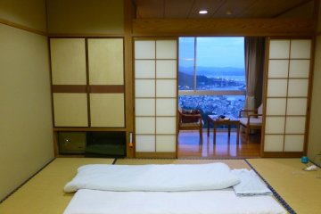 Watch the sun set from the comfort of your very own room