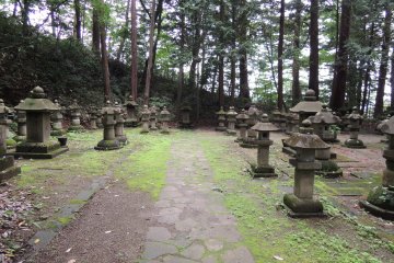 <p>Cemetery for children of the Date clan</p>