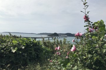 If you're headed to see the iconic Tsunoshima Bridge, this rest stop is very close by!