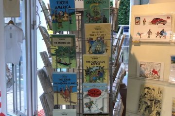 There are a host of postcards inspired by book covers