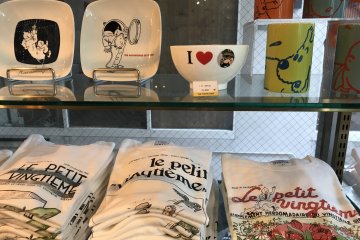 You'll even find dishware and t shirts!