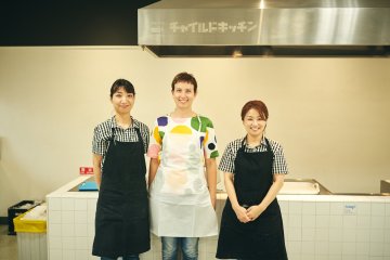 A helpful and friendly staff does help when making food from scratch!