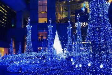 2018東京燈飾—Caretta汐留迪士尼主題燈光秀 2018-2019