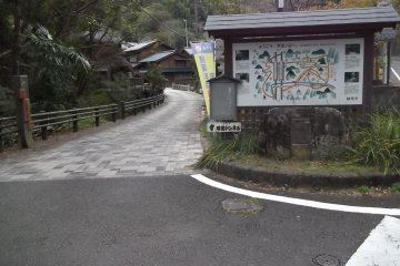 Take this path to find the old houses