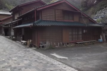 One of the first houses you come to