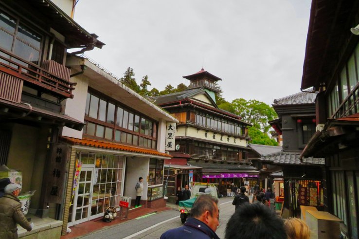 Along Omotesando road, Narita