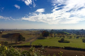 Exploring Sakitama Kofun Park