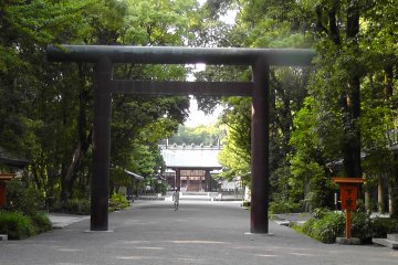 The second gateway of the Miyazaki Shrine