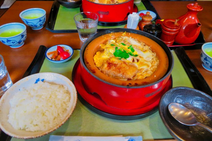 Lunch at Tamura Ginkatsute Hakone