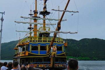 Pirate  Boat on Lake Ashi Hakone
