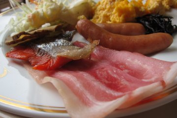 my breakfast plate
