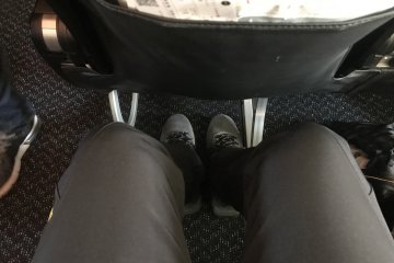 I am 178 cm tall, there is plenty of leg room for me