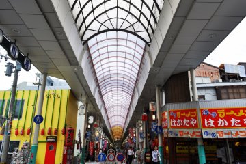 I love the linear presepctive of the roof. It makes for a great photograph.