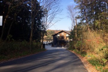 The entrance to the Scandinavian retreat.