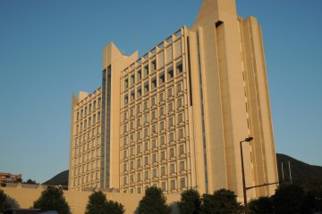 The hotel in the afternoon
