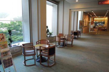 Rest area near the lobby