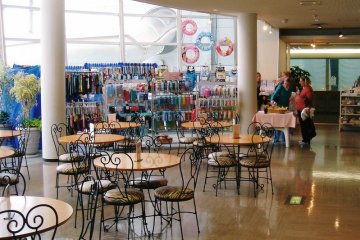 Second floor seating area