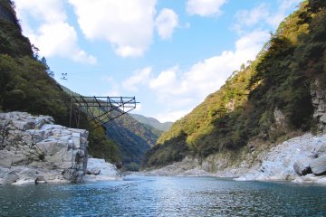 Clear river views