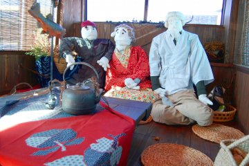 The popular scarecrows of Iya valley