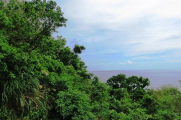 The Nanjo coast overlooks Kudaka, the island of the deities.
