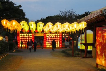 The lanterns are a kaleidoscope of color, a world where fantasy and childhood magic co-exists