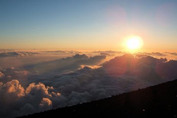 Sunrise in Japan