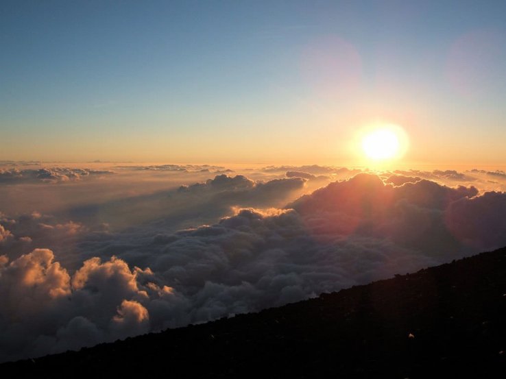 Sunrise in Japan