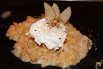 Dessert :Ready to be eaten!