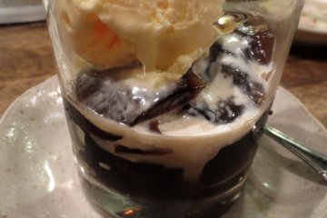 Dessert time! Homemade coffee jelly