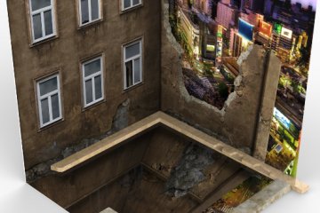 Top Phobia VR game scene