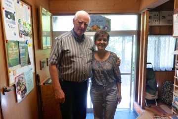 Richard and Xinia Tobias, the current Volunteer Directors of the WFC