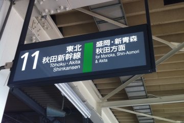 Check the signs and make sure you get the right train.