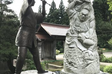 漫步庭園，你會發現許多有趣的景致