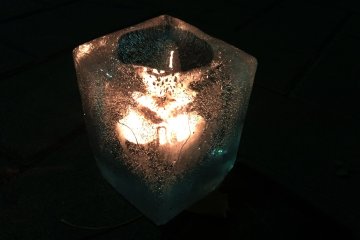 Just imagine 3,000 ice candles in one place!