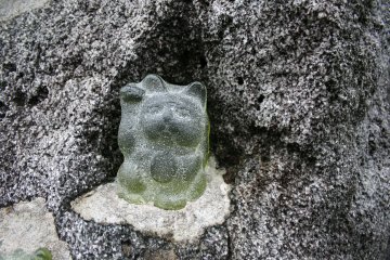 <p>Koga stone statue</p>
