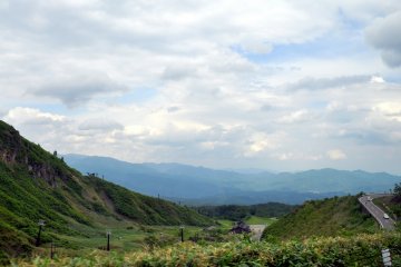 The bus ride up to Mount Shirane will guarantee some great views, and even better once you're at the top