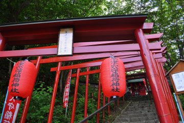 There are several shrines in Kusatsu to be visited