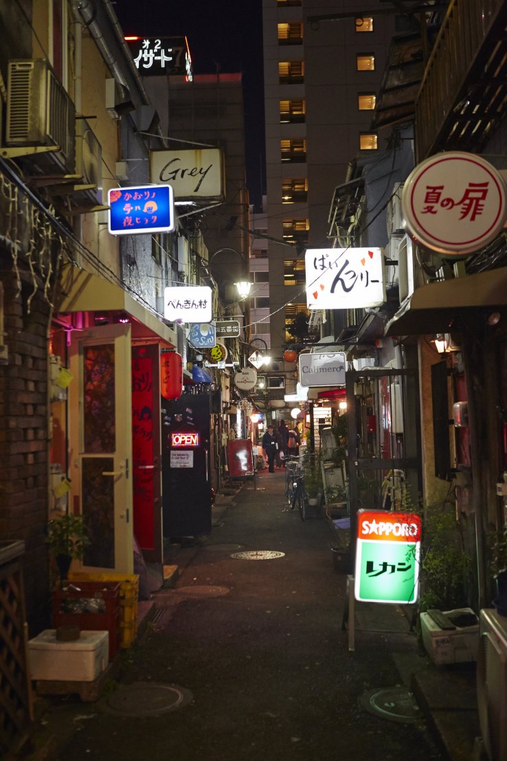Golden Gai in Shinjuku, a time slip to 1970's Japan drinking culture